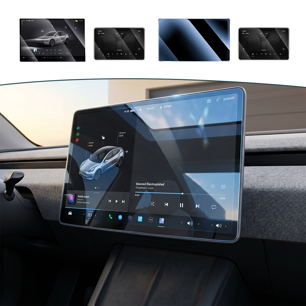 Tempered Glass Screen - For Tesla Model 3 Highland Model