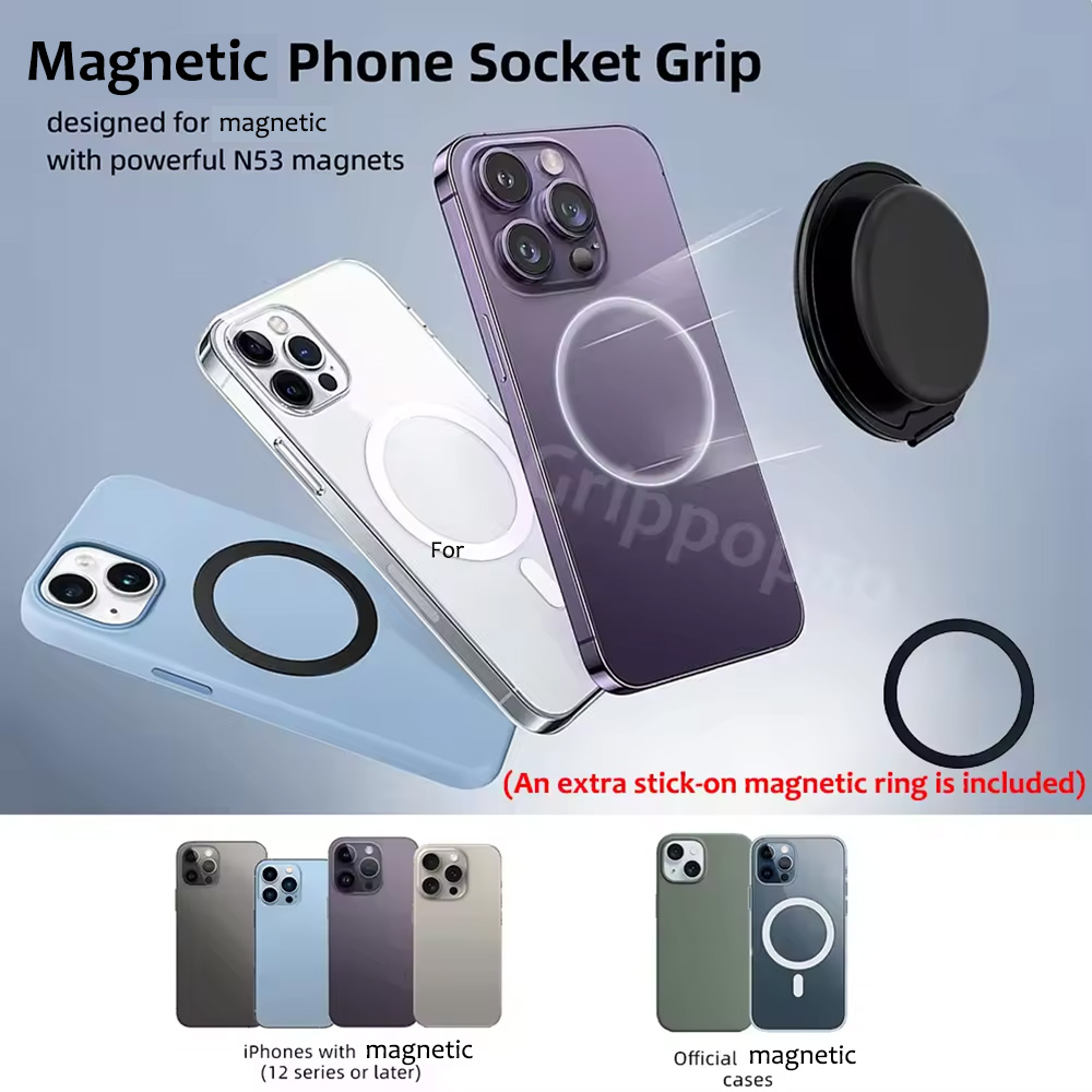 Grippopso Mobile Phone Finger  - Pop Socket Grip recension och pris
