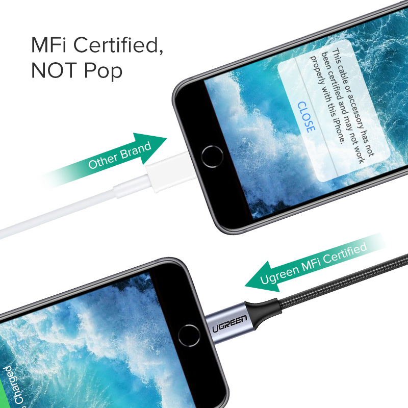 UGREEN Adapter for iPhones MFi - Phone Accessories Online recension och pris