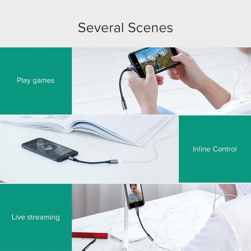 UGREEN Adapter for iPhones MFi - Phone Accessories Online recension och pris