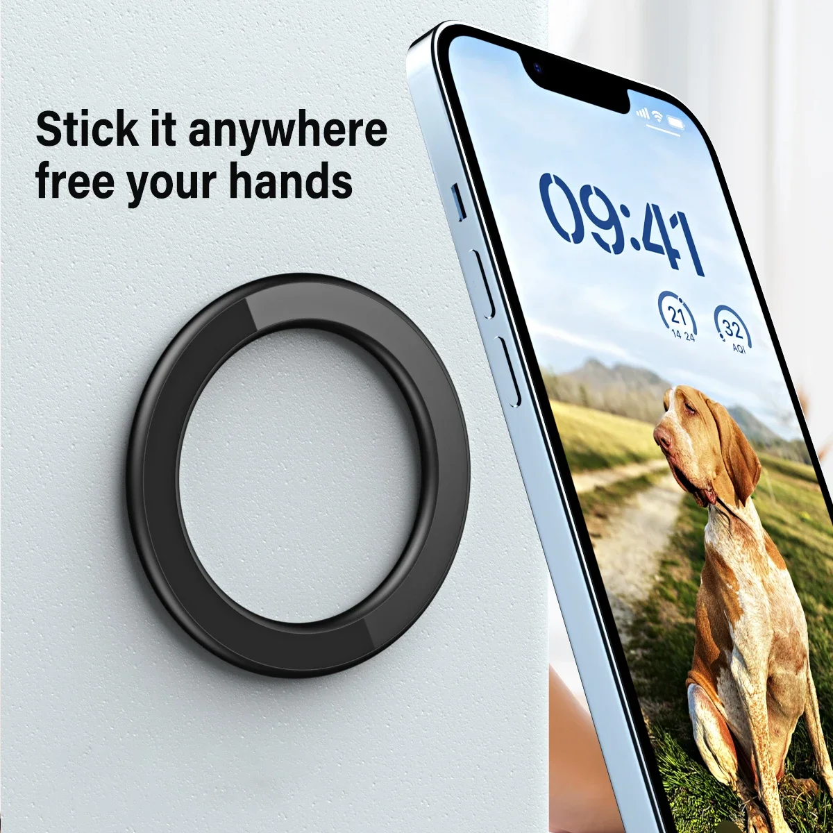 For MagSafe Magnetic Ring Hold - Car Mount Phone recension och pris