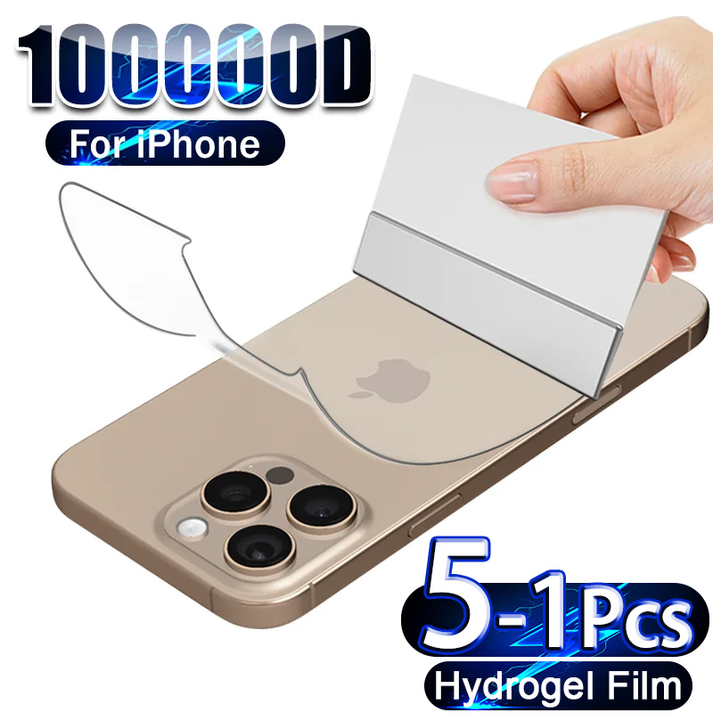 5-1Pcs Hydrogel Film For iPhon - Phone Accessories Online recension och pris