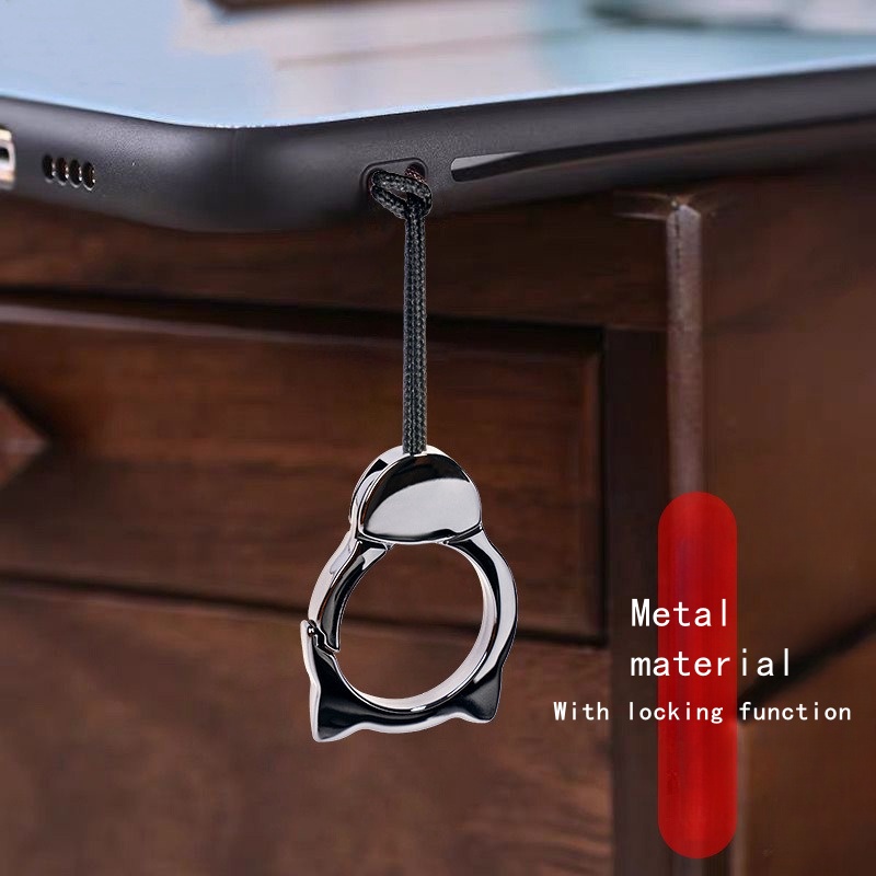 Phone Lanyard Metal Ring Holde - Pop Socket Grip recension och pris