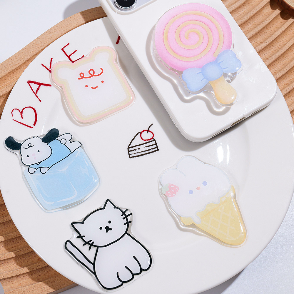 Cute Cartoon Grip Tok Acrylic  - Pop Socket Grip recension och pris