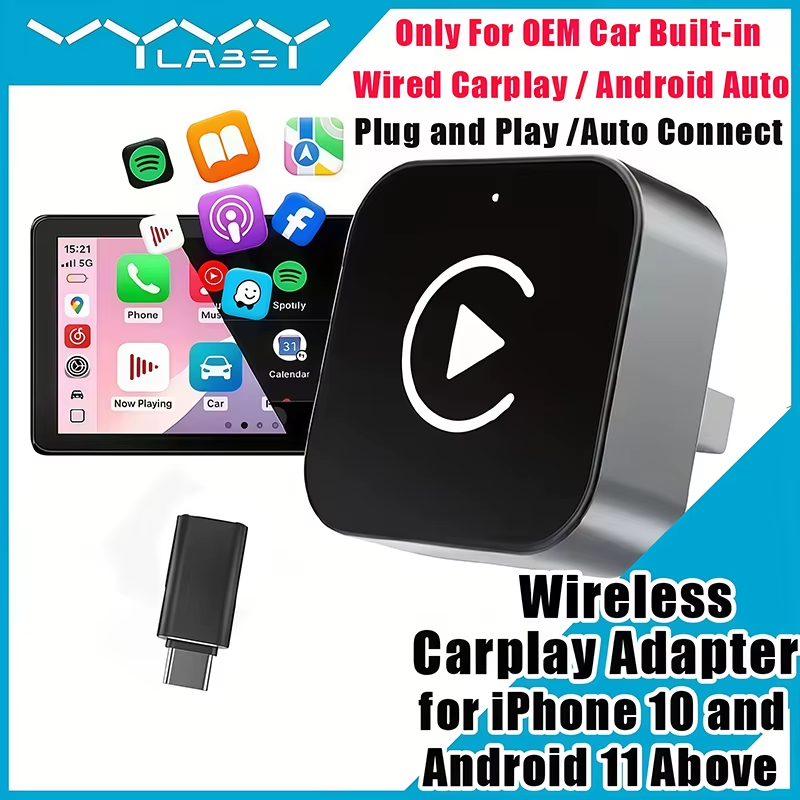 2-in-1 Wireless CarPlay Adapte - Phone Accessories Online recension och pris
