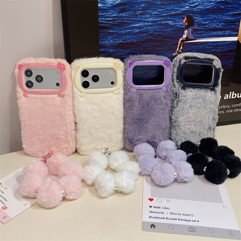 Luxury Solid Colors Furry Plus - Phone Accessories Iphone recension och pris