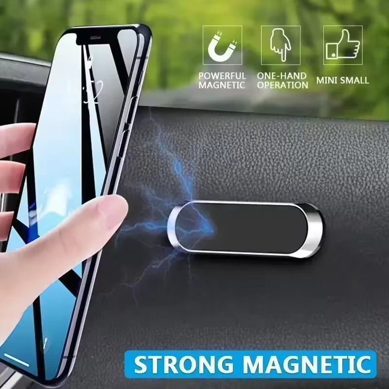 Strip Metal Magnetic Phone Hol - Car Mount Phone recension och pris