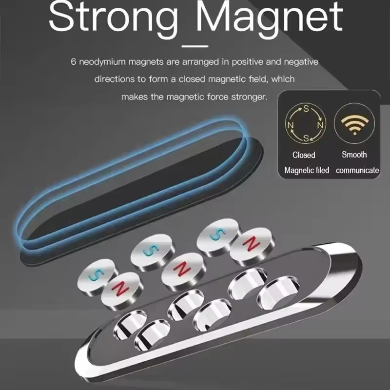 Strip Metal Magnetic Phone Hol - Car Mount Phone recension och pris