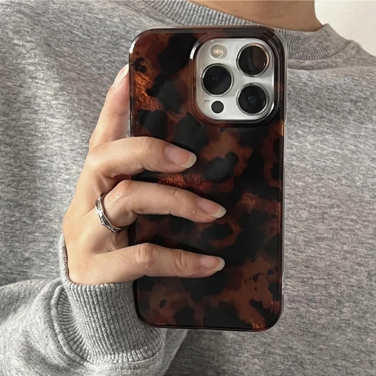 Retro Amber Texture Laser Phon - Phone Accessories Iphone recension och pris