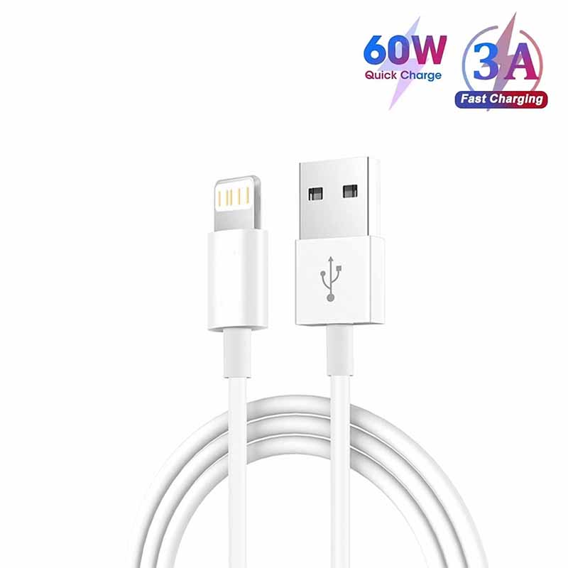 3A USB A to Lightning Cable Fo - Phone Accessories Online recension och pris