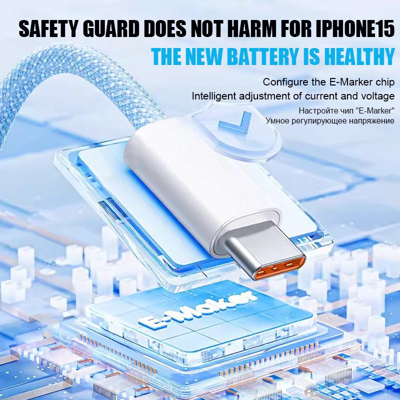 PD 40W USB C Fast Charging Cab - Phone Accessories Online recension och pris
