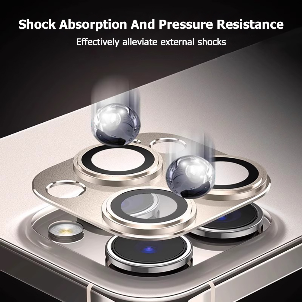 Metal Tempered Glass Cover Cam - Phone Accessories Online recension och pris