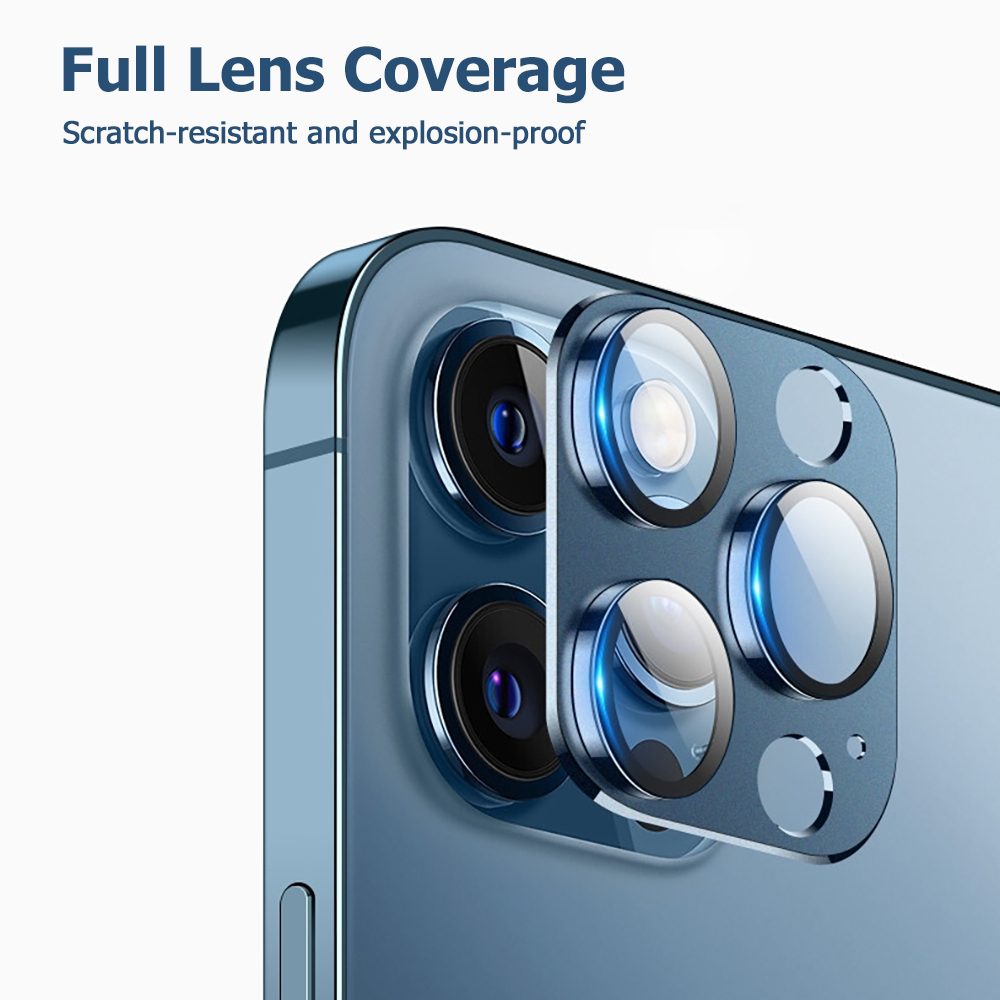 Metal Tempered Glass Cover Cam - Phone Accessories Online recension och pris