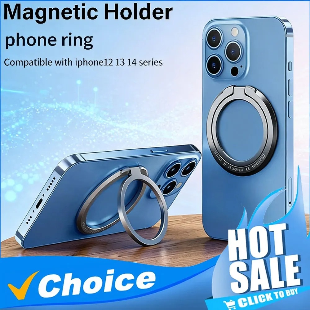 Magnetic Phone Ring Holder Rem - Pop Socket Grip recension och pris