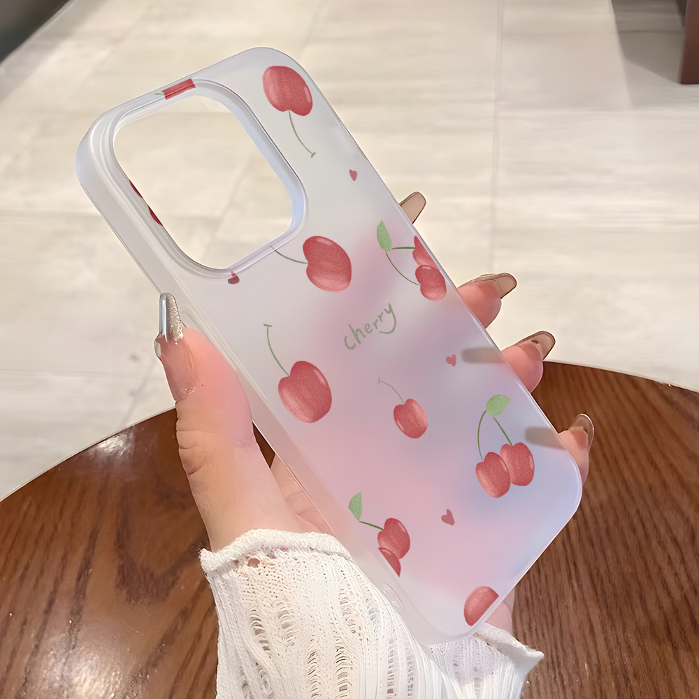 Cherry Phone Case Frosted For  - Phone Accessories Iphone recension och pris