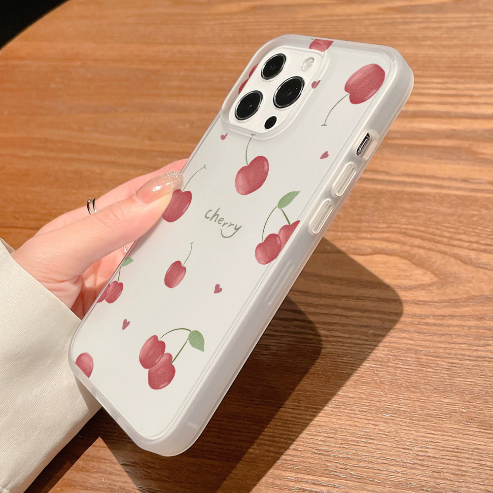 Cherry Phone Case Frosted For  - Phone Accessories Iphone recension och pris