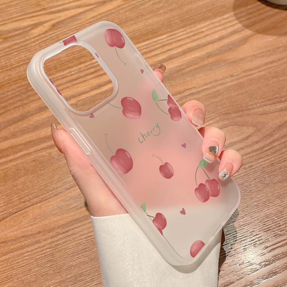 Cherry Phone Case Frosted For  - Phone Accessories Iphone recension och pris
