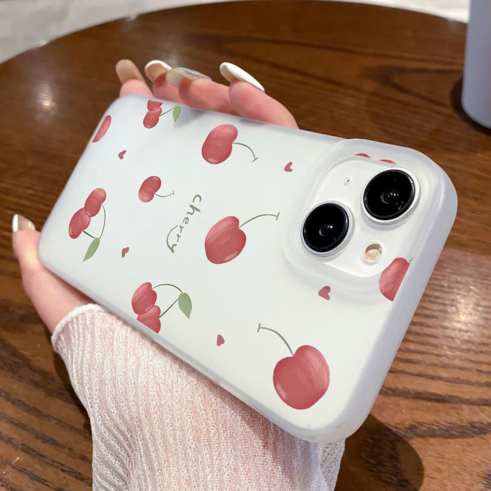 Cherry Phone Case Frosted For  - Phone Accessories Iphone recension och pris