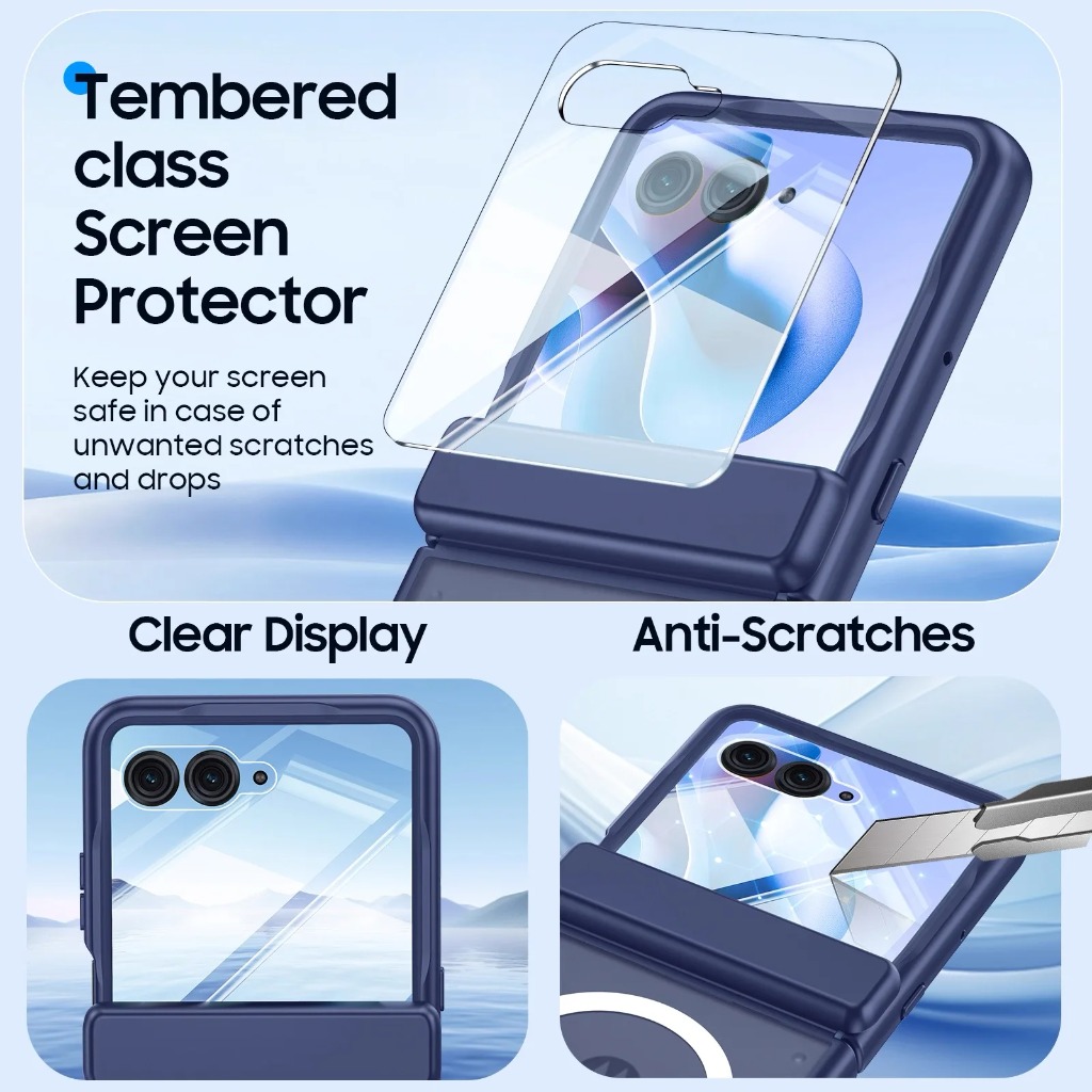 For Magsafe Magnetic Phone Cas - Tempered Glass Screen recension och pris