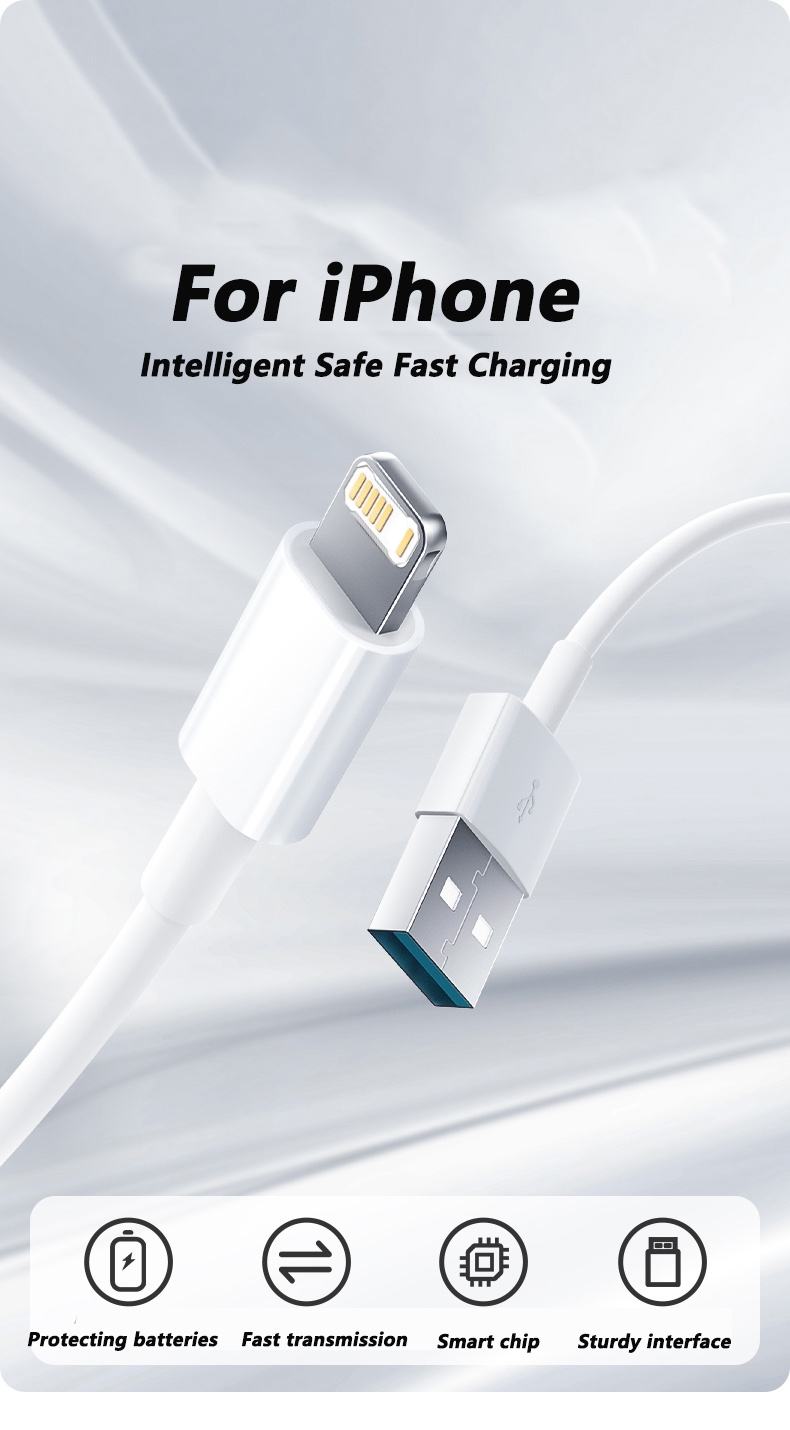 35W USB Cable For iPhone 14 13 - Phone Accessories Online recension och pris